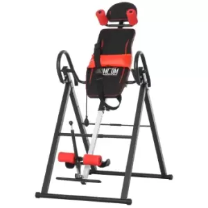 Image of Homcom Gravity Adjustable Inversion Table Safety Treatment Pain Relief