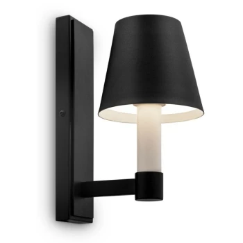 Image of Maytoni Lighting - Maytoni Modern - Tet-a-tet Modern Tet-a-tet Black Wall Lamp with Shade