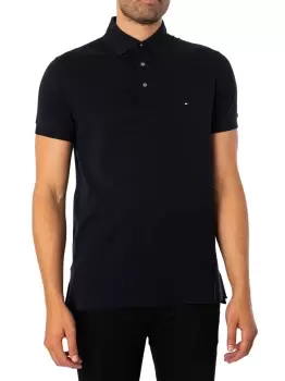 Image of Essential Interlock Slim Polo Shirt