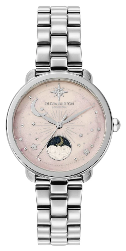 Image of Olivia Burton 24000297 Celestial Moonphase (34mm) Light Pink Watch