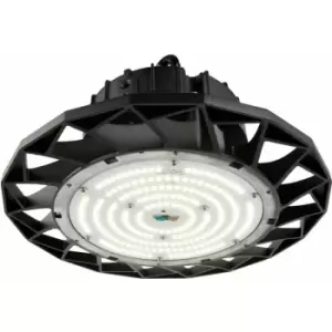 Image of High Bay IP65 Commercial Pendant Light - 200W Daylight White LED - Matt Black