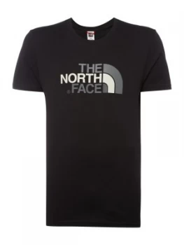 Image of Mens The North Face Short Sleeved Easy Tee Black