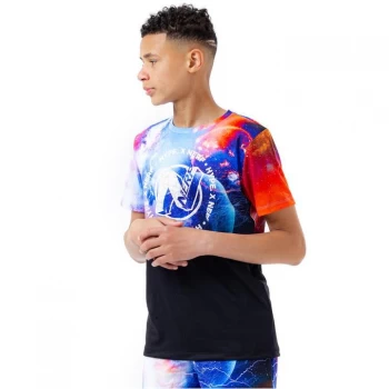 Image of Hype X Nerf Printed Kids T-Shirt - Space Fade
