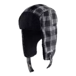 Image of Scruffs Trade Trapper Hat Black/Grey