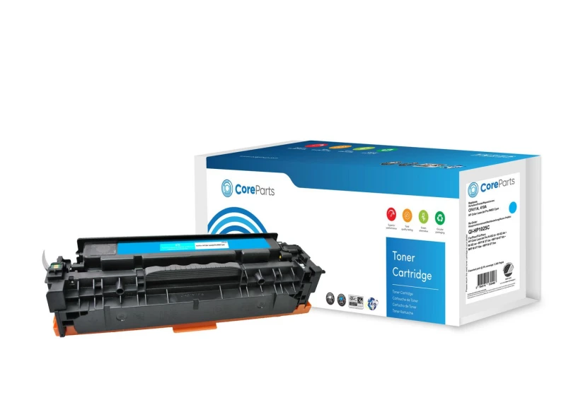 Image of CoreParts QI-HP1025C toner cartridge Compatible Cyan