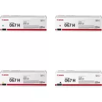 Image of Canon 067H Original High Capacity Black and Colour Toner Cartridge Multipack