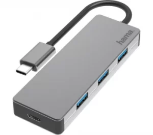 Image of HAMA 4-port USB Type-C Hub