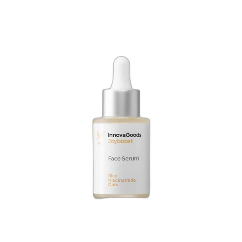 Image of Sublime Market Connect Face serum - InnovaGoods - Rice Joyboost - 30ml - Vegan - Natural ingredients - Revitalizing white white