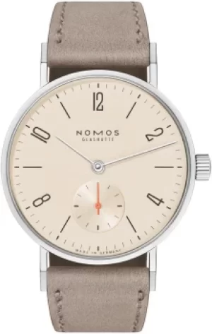 Image of Nomos Glashutte Watch Tangente 33 Champagne Sapphire Crystal