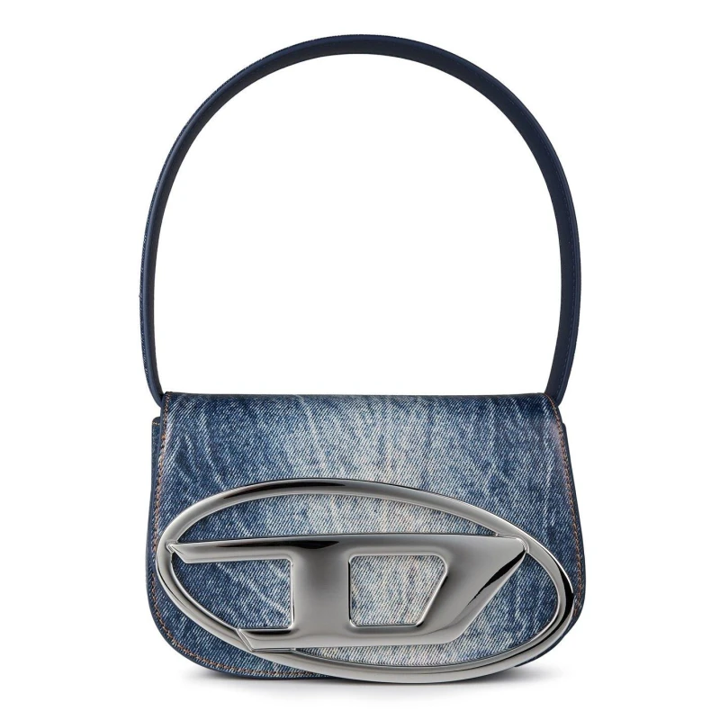 Image of Diesel 1dr Shoulder Bag Denim Patent female One Size