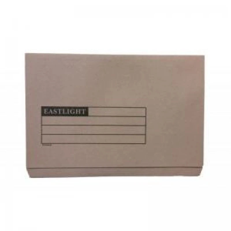 Image of ValueX Document Wallet Full Flap Foolscap 270gsm Buff (Pack 50)...