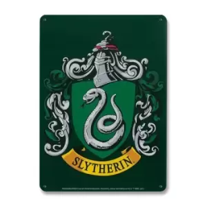 Image of Harry Potter Tin Sign Slytherin 15 x 21 cm