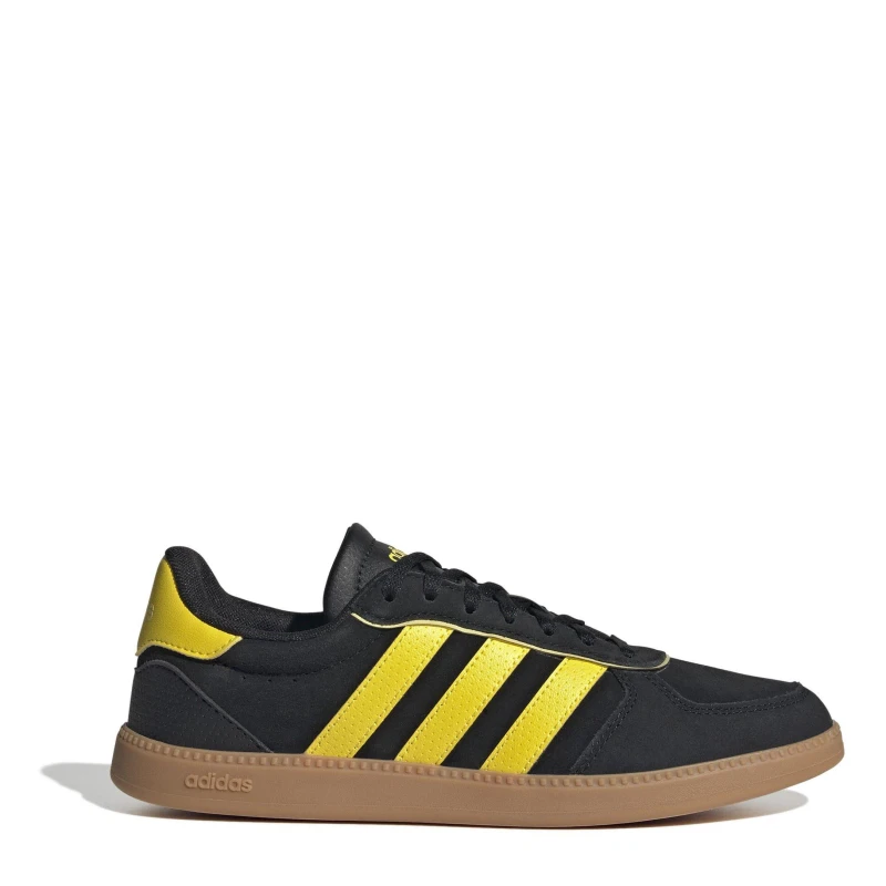 Image of adidas Breaknet Sleek Suede Trainers Womens - Black 8