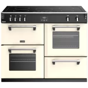 Image of Stoves Richmond Deluxe S1100EI 110cm Electric Range Cooker with Induction Hob - Cream - A/A/A Rated