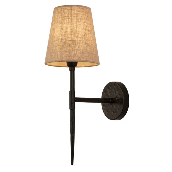 Image of Searchlight Gothic Wall Light - Black