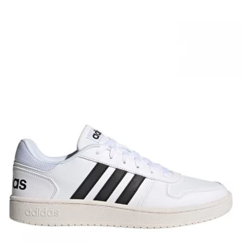 Image of adidas Hoops 2.0 Classic Mens Basketball Shoes - White/Black
