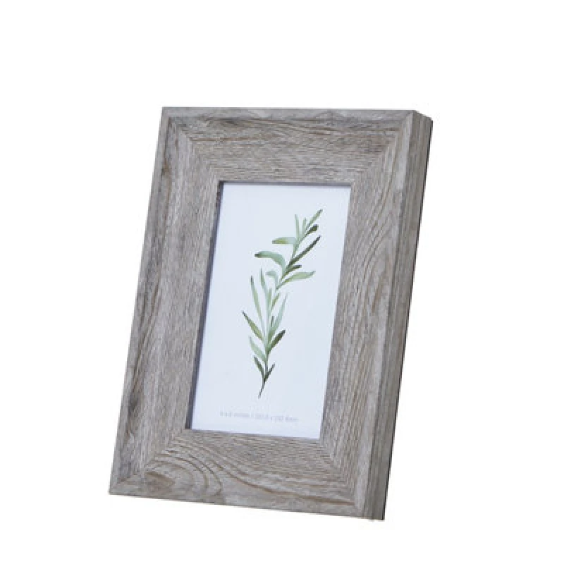 Image of Grey Washed 4X6 Photo Frame