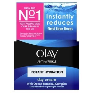 Image of Olay Anti-Wrinkle Instant Hydration Day Cream 50ml