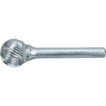 Image of 3 X 2.8MM Ball Shape Carbide Rotary Burr - Cut 9 Chipbreaker (3MM Shank)