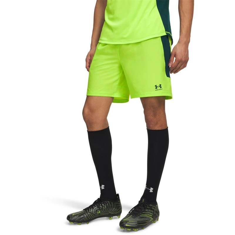 Image of Under Armour Challenger Pro Shorts Mens H Green/A Green male M