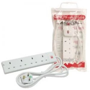 Image of Lindy 73073 White power distribution unit (PDU)