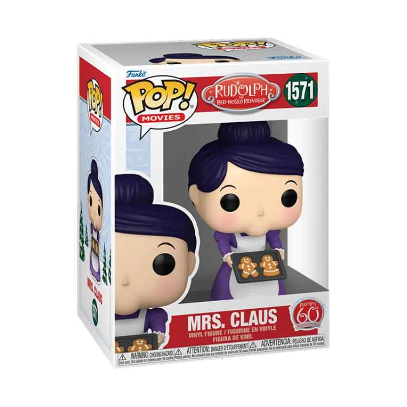 Image of AJ Toys & Books Funko POP Movies: Rudolph S4 - Mrs. Claus
