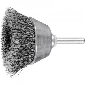 Image of PFERD Cup brush with shaft, ungezopft TBU 5010/6 ST 0.30 43210001 10 pc(s)
