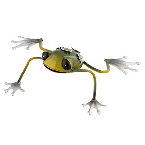 Image of Country Living Hand Painted Metal Frog