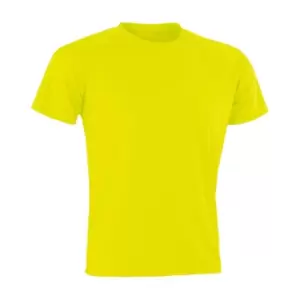 Image of Spiro Mens Aircool T-Shirt (M) (Flo Yellow)