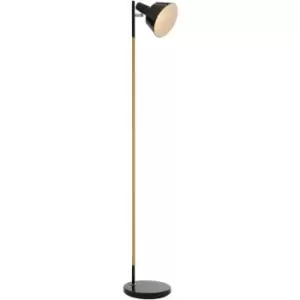 Image of Premier Housewares Bryant Black Floor Lamp