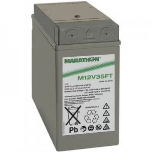Image of VRLA 12 V 35 Ah GNB Marathon M 12 V 35 FT UL94 NAM