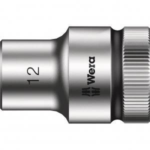 Image of Wera 8790 HMC Zyklop 1/2" Drive Hexagon Socket Metric 1/2" 12mm