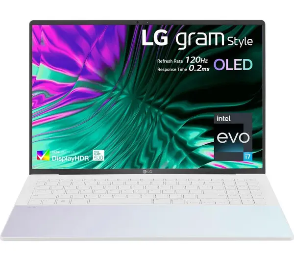 Image of LG gram Style 16Z90RS 16" Laptop - Intel Core i7, 1TB SSD, White