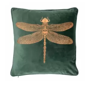 Image of Malini Dennis Cushion in Green