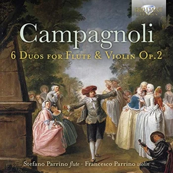 Image of Stefano Parrino, Francesco Parrino - Campagnoli: 6 Duos for Flute & Violin, Op. 2 CD