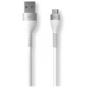 Image of Mixx 1.2 Meter - USB A to Micro - White