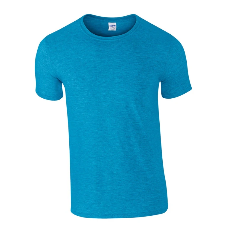 Image of Gildan Mens Softstyle T-Shirt in Baby Blue Size: Small Baby Blue Male S