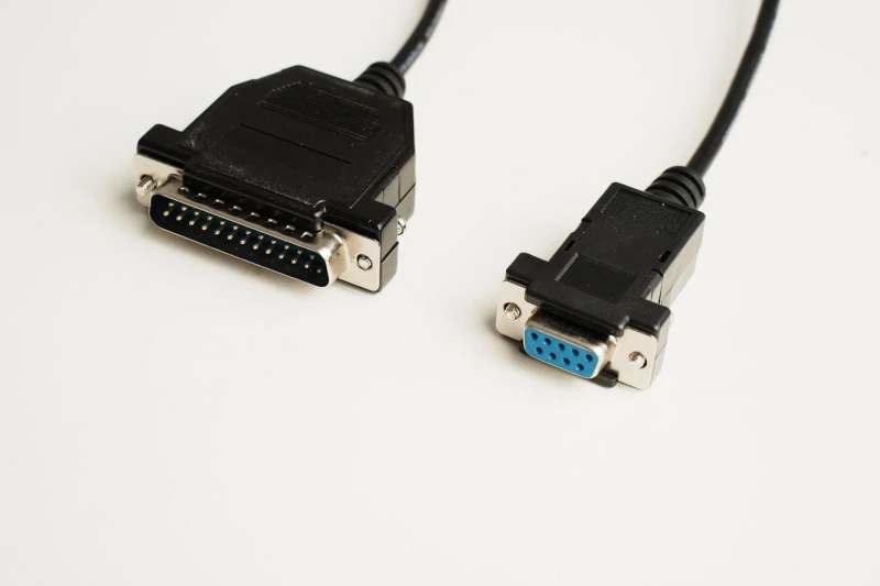 Image of Microconnect IBM029B serial cable Black 3m DB9 DB25