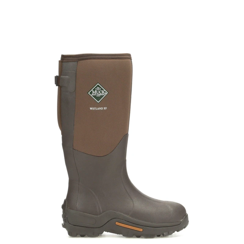 Image of Muck Boots Muck Boots Men 'Wetland XF' Wellingtons in Brown Size: 6 Brown 6 Male 0664911084476