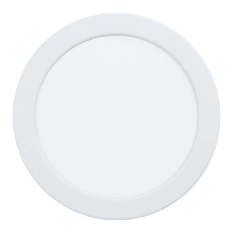Image of Loops Wall / Ceiling Flush Downlight White Round Spotlight 10.5W Built in LED 3000K White