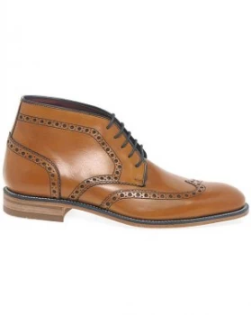 Image of Loake Errington Mens Leather Brogue Boot