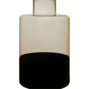 Image of Room Decor Flower Vase Smoked Top Glass Vase Two Tone Vases For Flowers Black Modern Floor Vase 20 x 20 x 32 - Premier Housewares