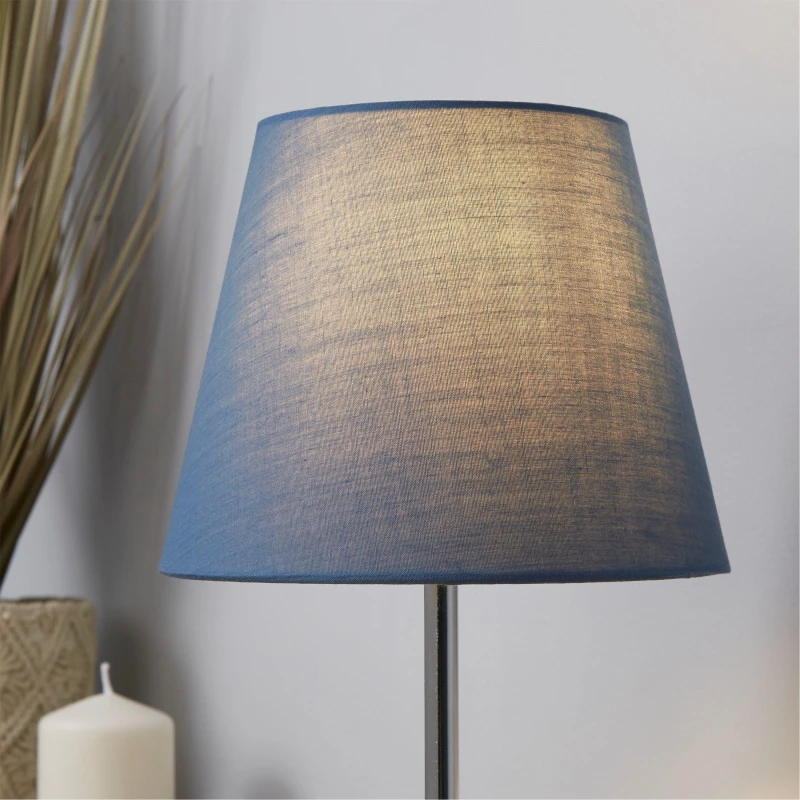 Image of Lighting Collection Tapered Shade Sky Blue unisex 20cm