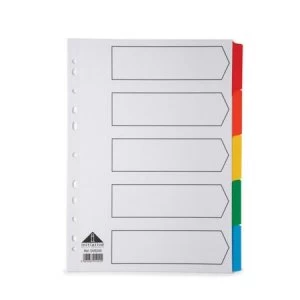 Image of Initiative Divider 5pt Clrd Mylar Tab