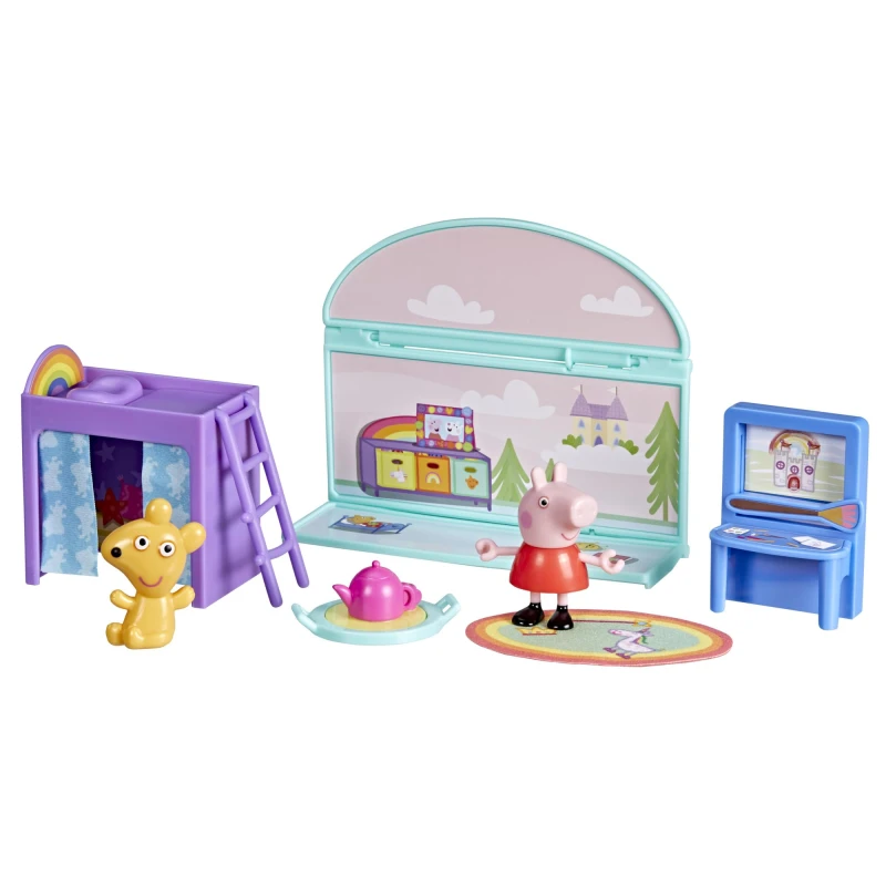 Image of Peppa Pig Peppas Bedroom Set One Colour WX11Y Unisex