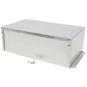 Image of Hammond 1411FBUU Utility Metal Flanged Case 254x152x89mm Aluminium...