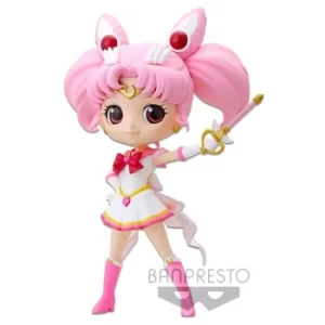 Image of Banpresto Pretty Guardian Sailor Moon Eternal The Movie Q Posket Super Sailor Chibi Moon Kaleidoscope Version Figure