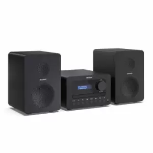Image of Sharp Xl-b520D(bk) Tokyo Hi-fi Micro Sound System With Dab+ Radio And Bluetooth - Black