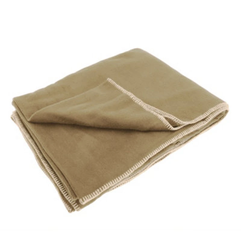 Image of Result Result Plain Warm Outdoor Fleece Blanket (330gsm) in Natural Natural One Size Unisex 5055747663266