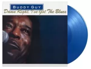 Image of Buddy Guy Damn Right, I've Got the Blues - Translucent Blue Vinyl 2022 UK vinyl LP MOVLP2702